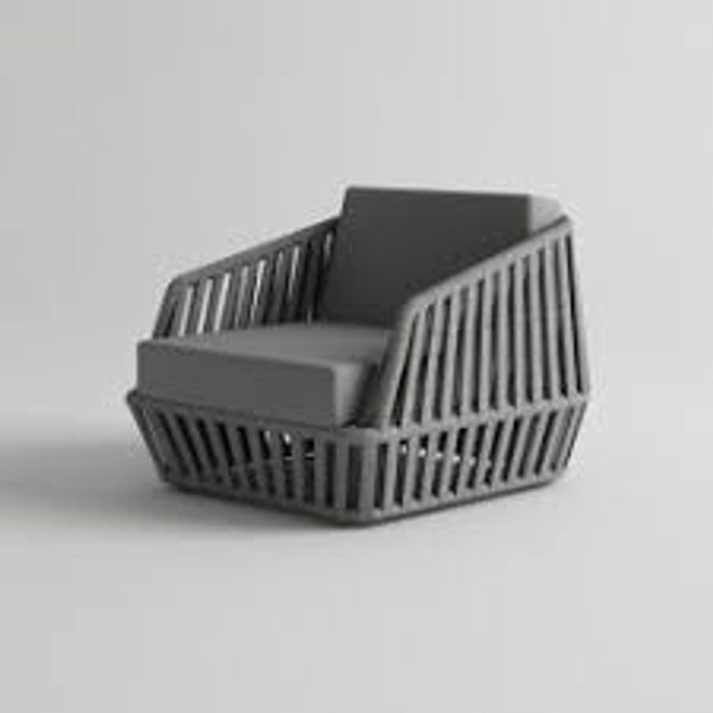 Lawn armchairs - LITUS / Armchair 1-seater - 10DEKA OUTDOOR FURNITURE