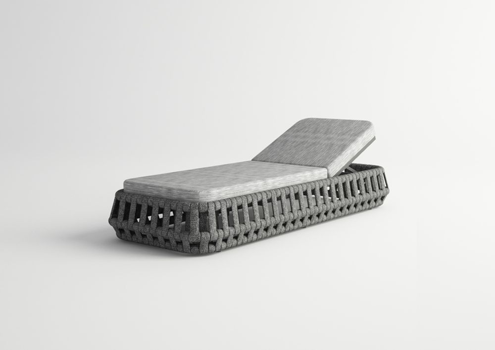 Outdoor space equipments - LITUS / Sunlounger - 10DEKA OUTDOOR FURNITURE
