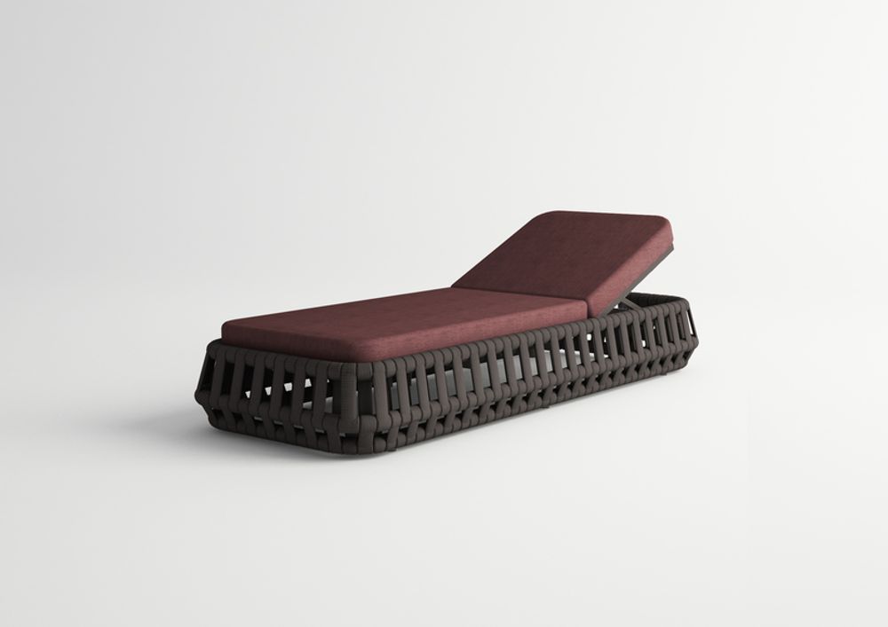 Outdoor space equipments - LITUS / Sunlounger - 10DEKA OUTDOOR FURNITURE