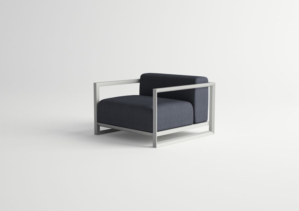 Lawn armchairs - NUBES / Armchair - 10DEKA OUTDOOR FURNITURE