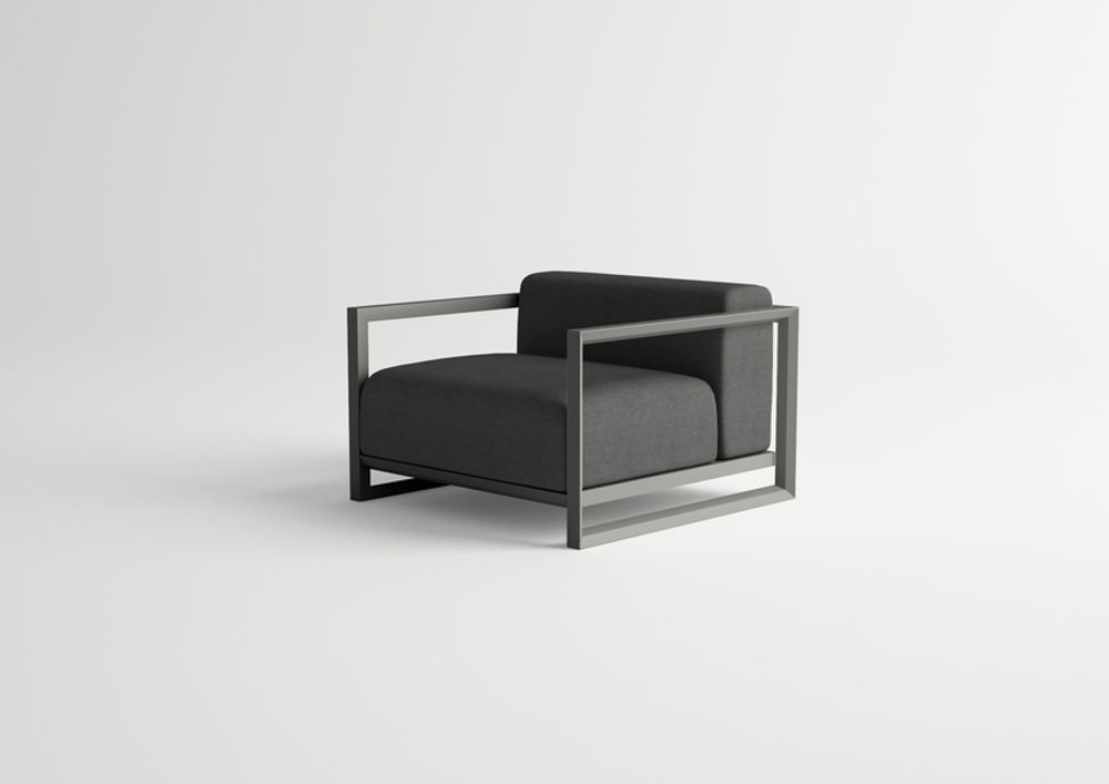 Lawn armchairs - NUBES / Armchair - 10DEKA OUTDOOR FURNITURE