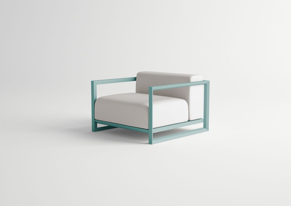 Lawn armchairs - NUBES / Armchair - 10DEKA OUTDOOR FURNITURE
