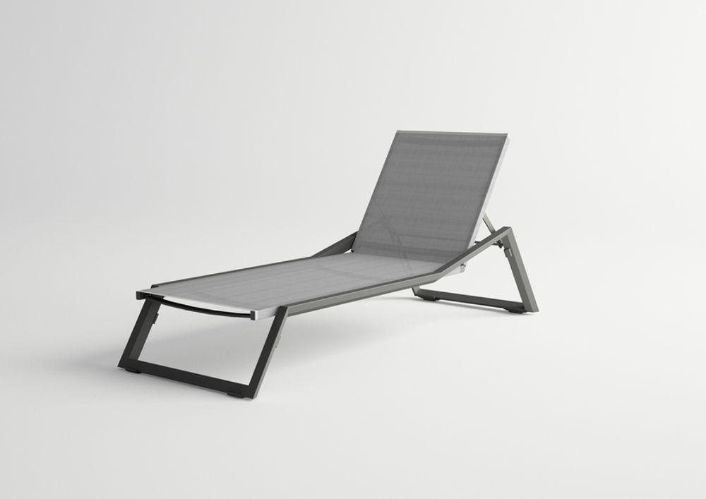 Equipements espace extérieur - NUBES / Chaise longue - 10DEKA OUTDOOR FURNITURE