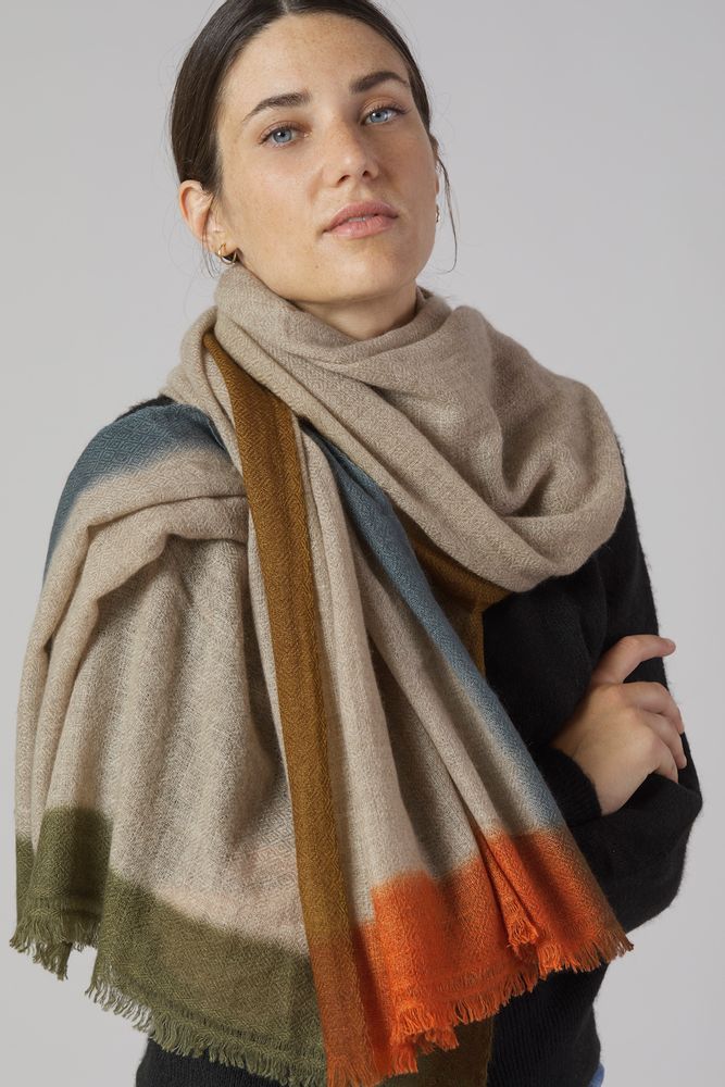 Scarves - Mirror dip dye - MIRROR IN THE SKY