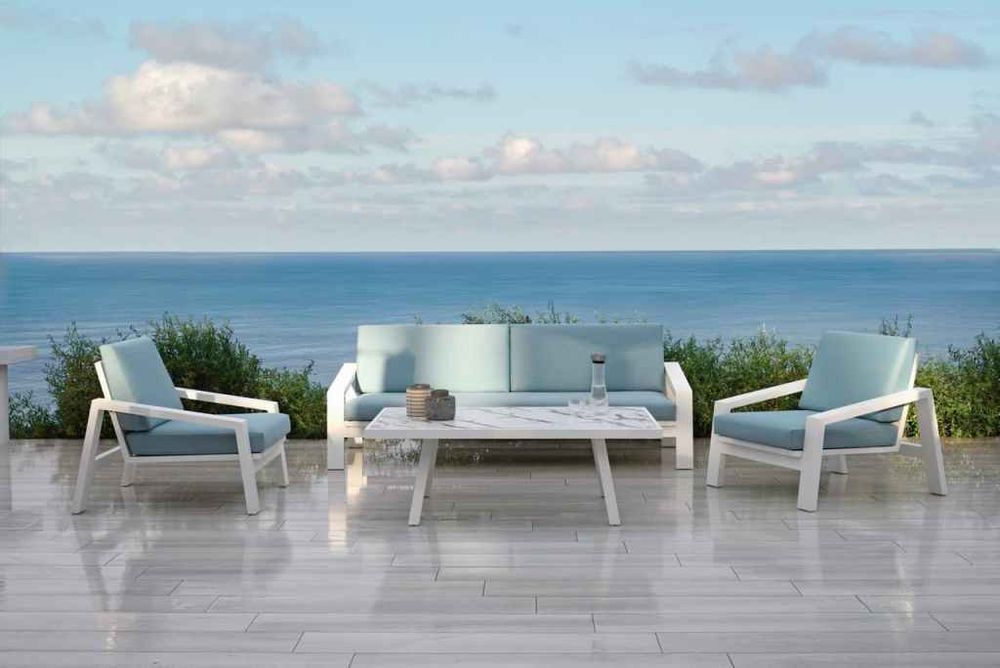 Lawn sofas - PULVIS / Sofa - 10DEKA OUTDOOR FURNITURE