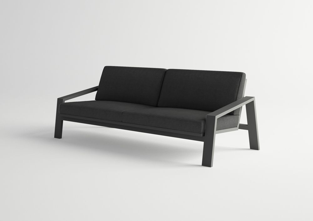 Lawn sofas - PULVIS / Sofa - 10DEKA OUTDOOR FURNITURE