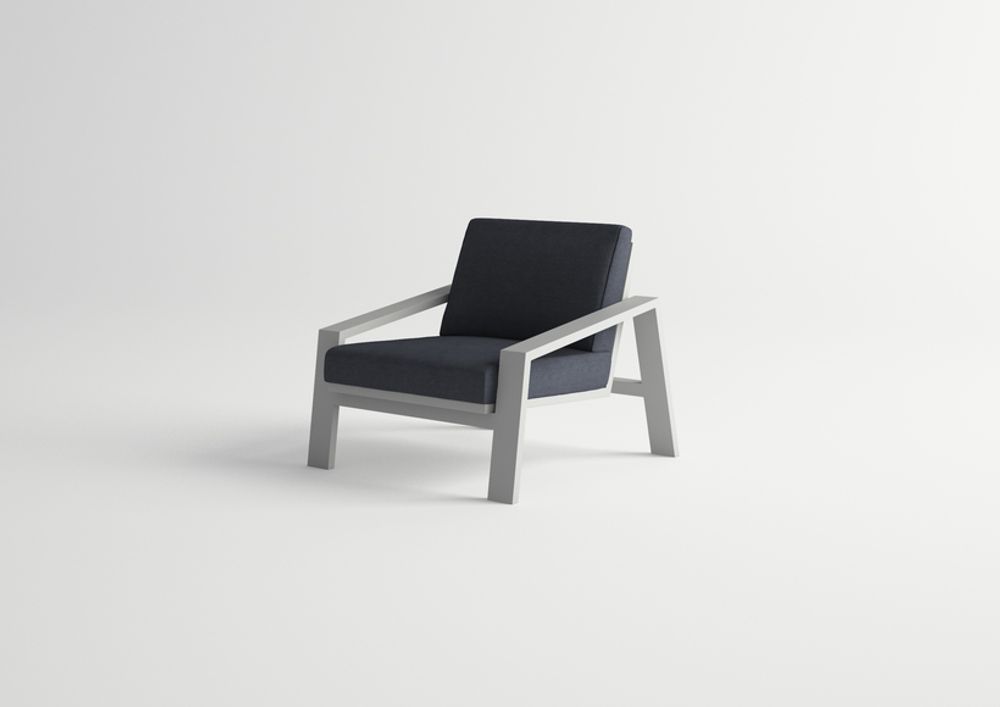 Fauteuils de jardin - PULVIS / Fauteuil 1 assise - 10DEKA OUTDOOR FURNITURE