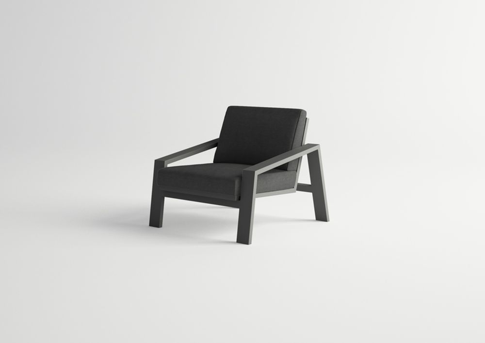 Fauteuils de jardin - PULVIS / Fauteuil 1 assise - 10DEKA OUTDOOR FURNITURE