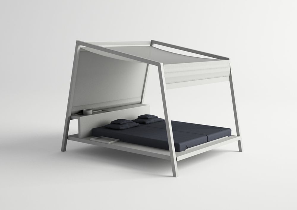 Lawn sofas - PULVIS / Daybed - 10DEKA OUTDOOR FURNITURE