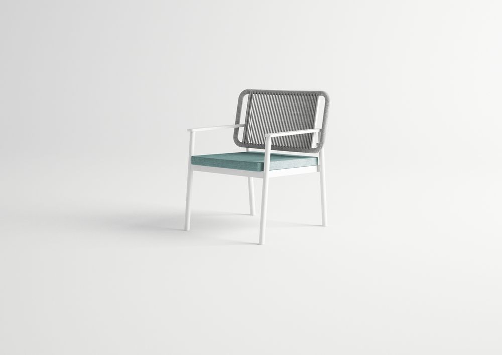 Lawn chairs - SENSORIA / Dining armchair - 10DEKA OUTDOOR FURNITURE