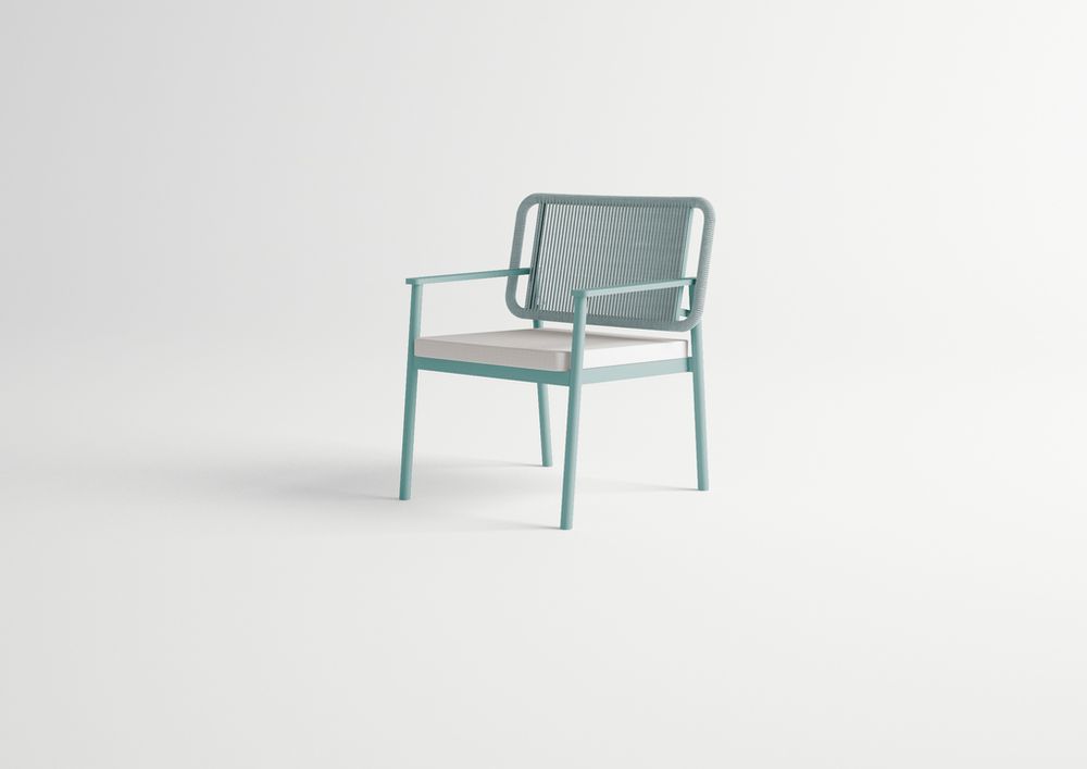 Lawn chairs - SENSORIA / Dining armchair - 10DEKA OUTDOOR FURNITURE