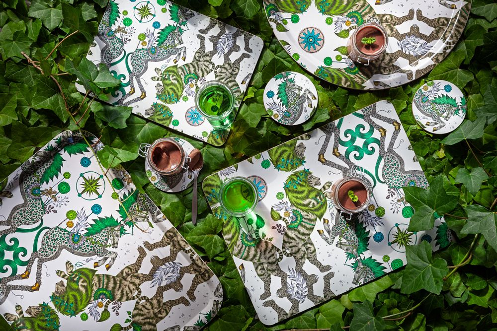 Dining Tables - Caspian - Tray Table - Tray - table mat - placemats - coaster - Serving trays - JAMIDA OF SWEDEN