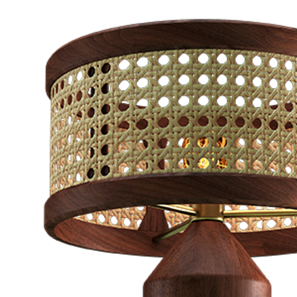 Table lamps - Hamilton Table Lamp - WOOD TAILORS CLUB