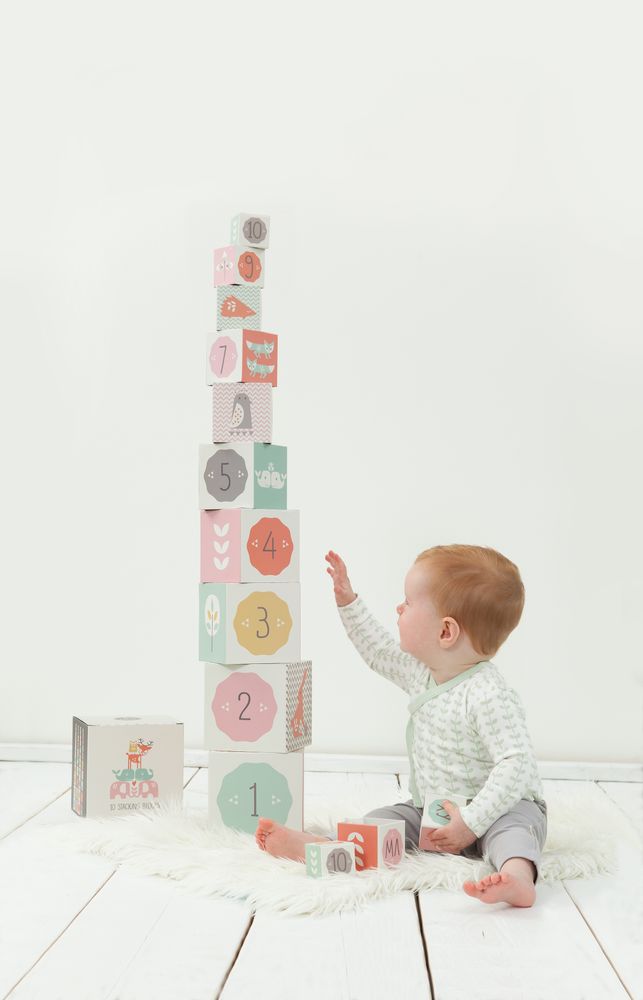 Jeux enfants - Jeu de memory, cube, puzzle et valisette de rangement - FRESK