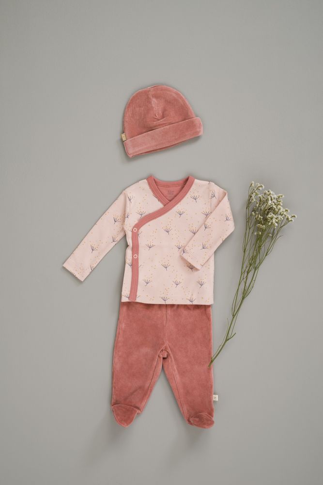 Apparel - Organic cotton bra, sweater and baby pants - FRESK