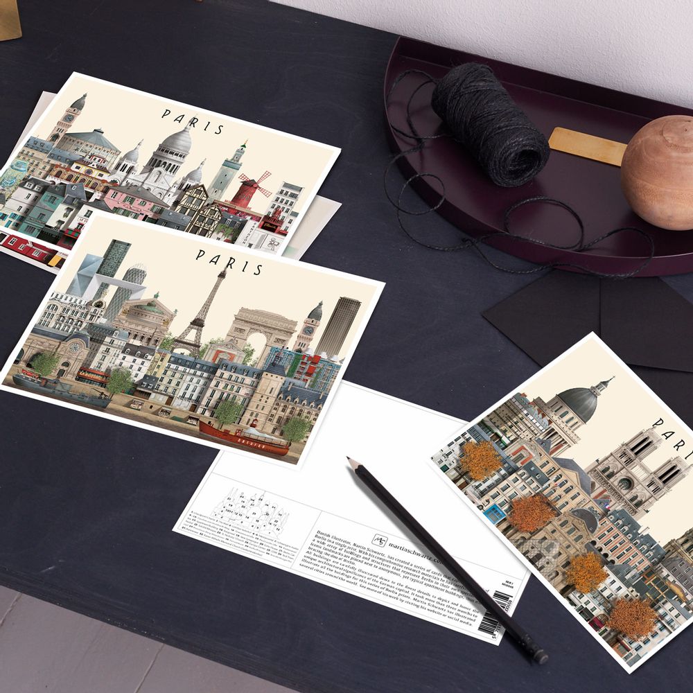 Card shop - postcards - MARTIN SCHWARTZ