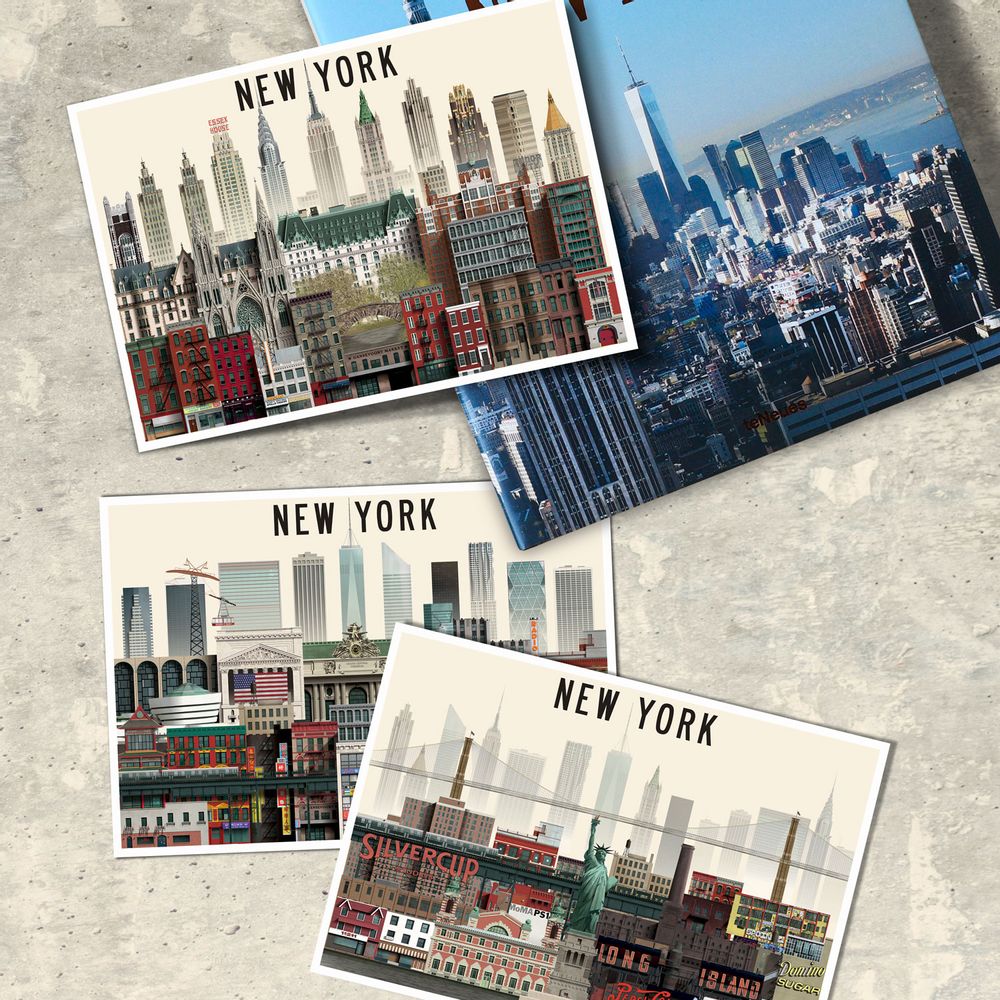 Card shop - postcards - MARTIN SCHWARTZ