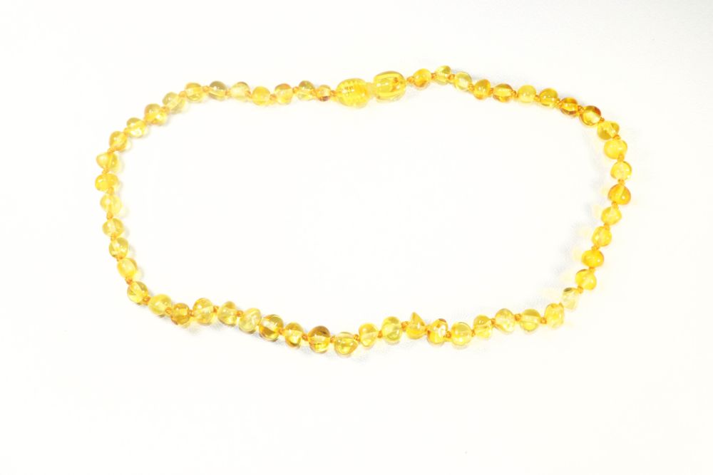 Bijoux - Collier Bébé Ambre - Lemon - IRRÉVERSIBLE