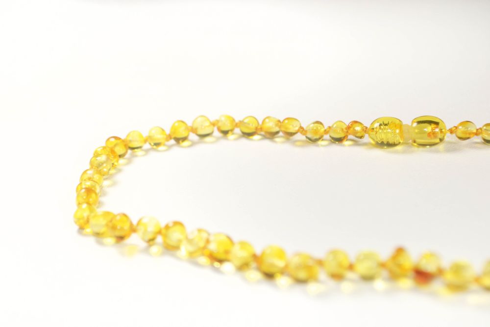 Bijoux - Collier Bébé Ambre - Lemon - IRRÉVERSIBLE