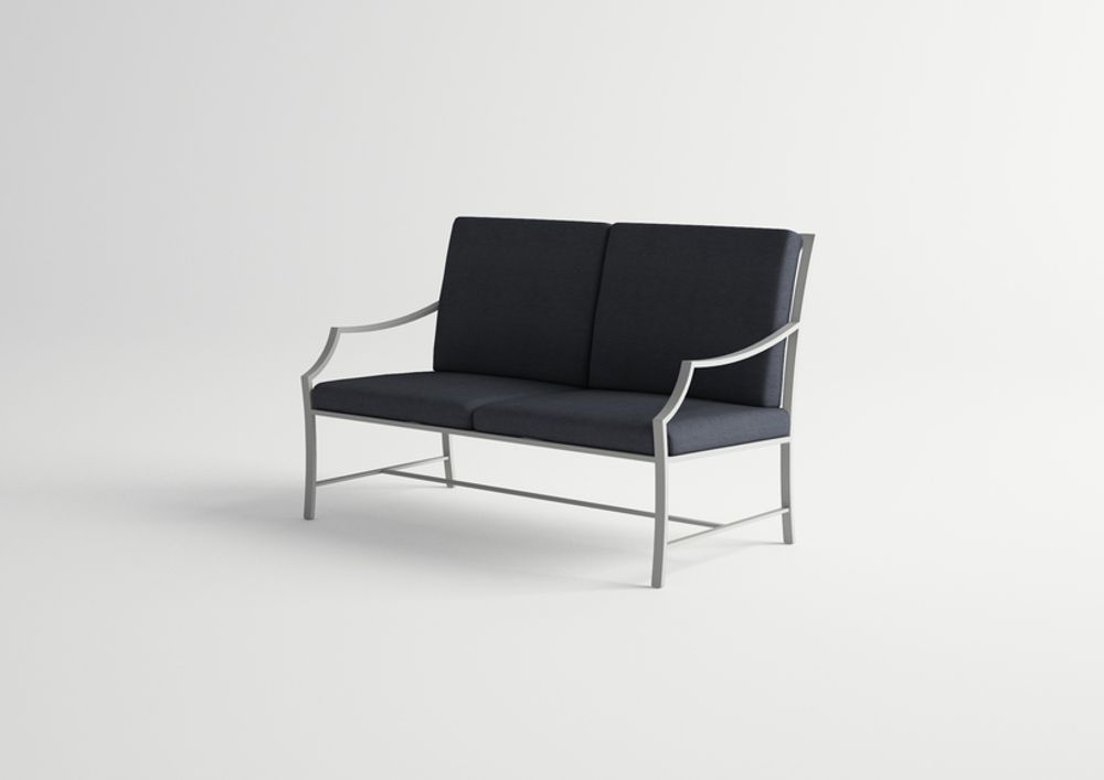 Lawn sofas - AGOSTO / Sofa 2-seater - 10DEKA OUTDOOR FURNITURE