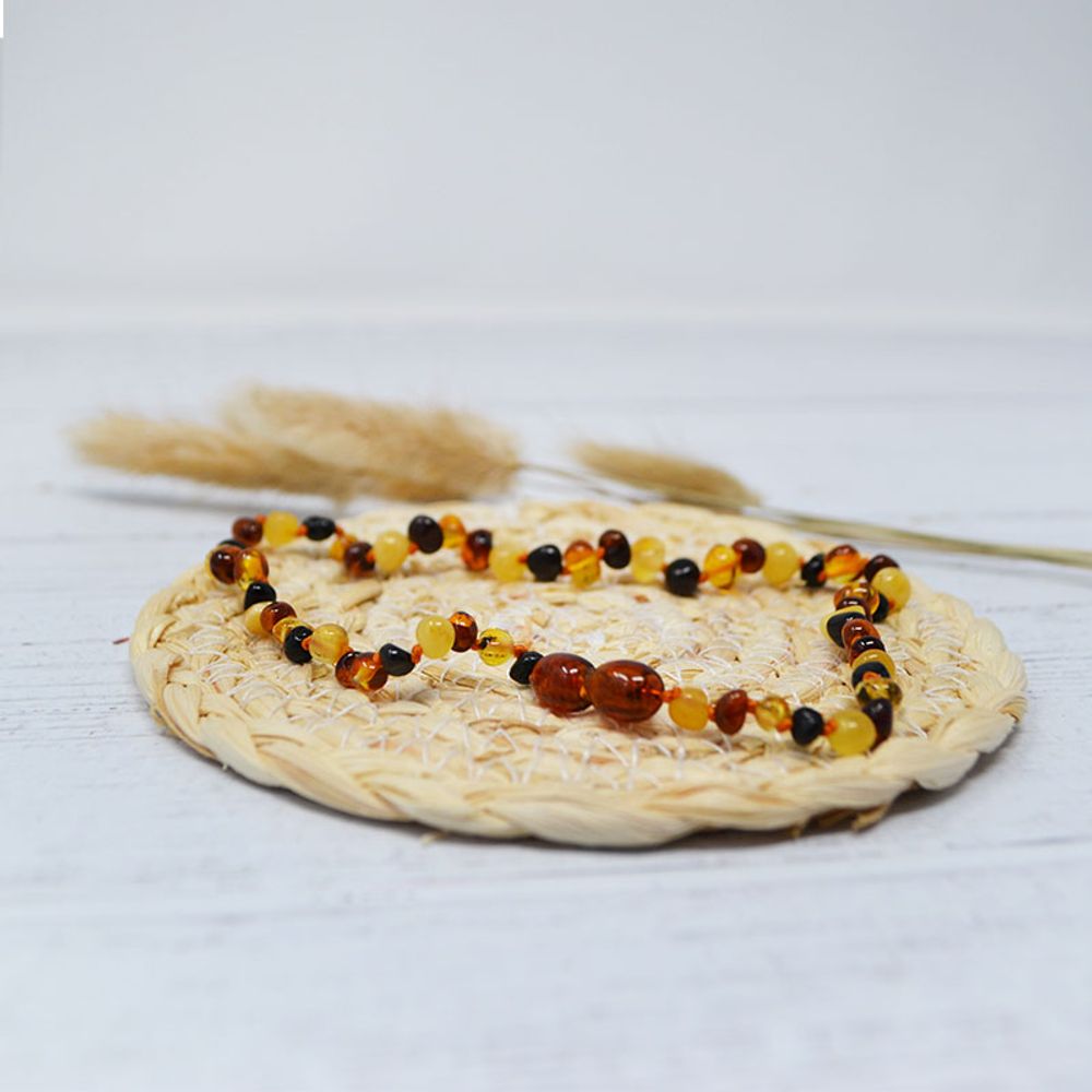 Bijoux - Collier Bébé Ambre - Multi - IRRÉVERSIBLE