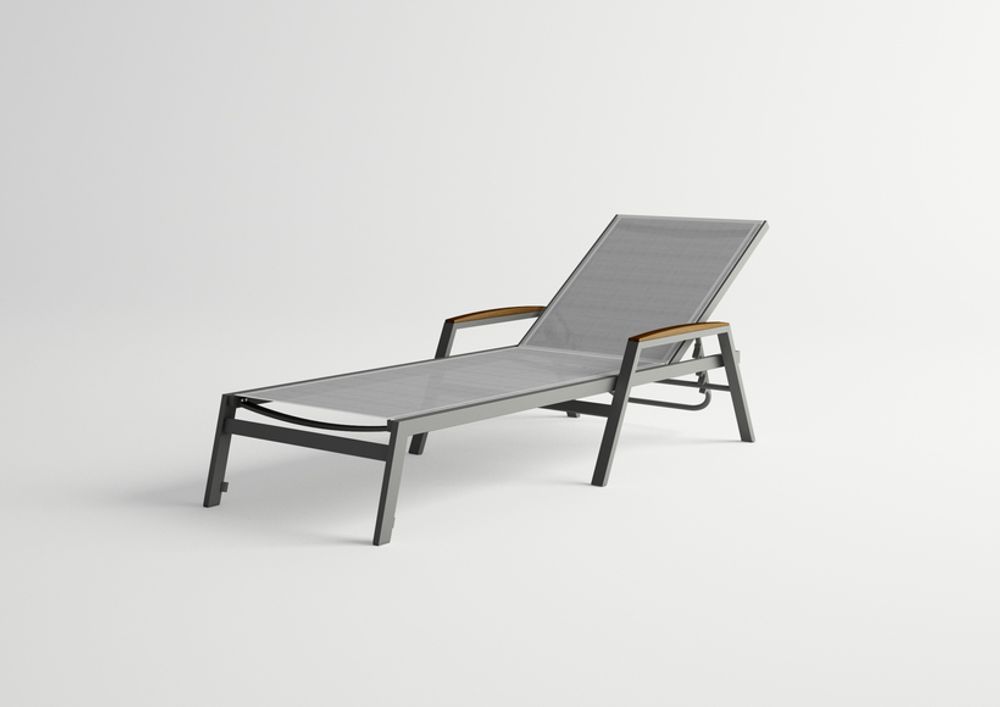 Transats - AMELIA / Chaise longue - 10DEKA OUTDOOR FURNITURE