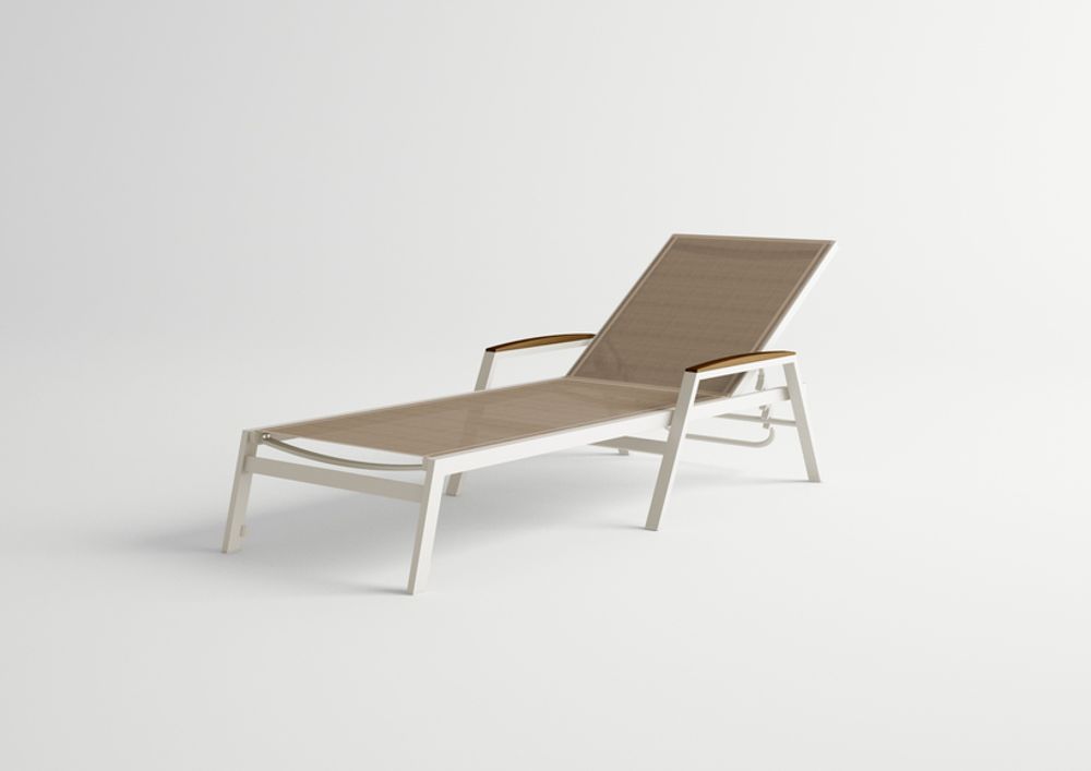 Transats - AMELIA / Chaise longue - 10DEKA OUTDOOR FURNITURE