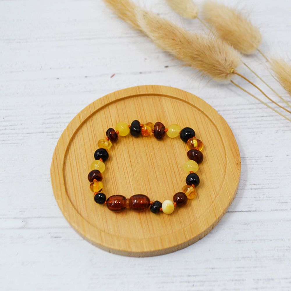 Bijoux - Bracelet Bébé Ambre - Multi - IRRÉVERSIBLE