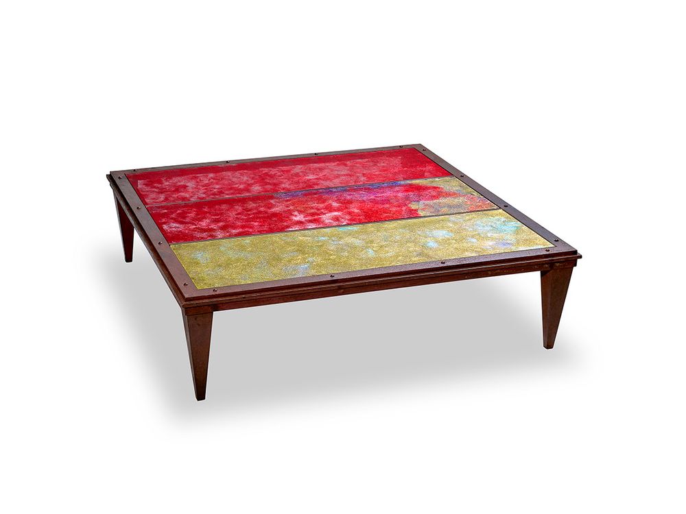 Tables basses - Table basse Cassiopéa - GLASS & ART BY F