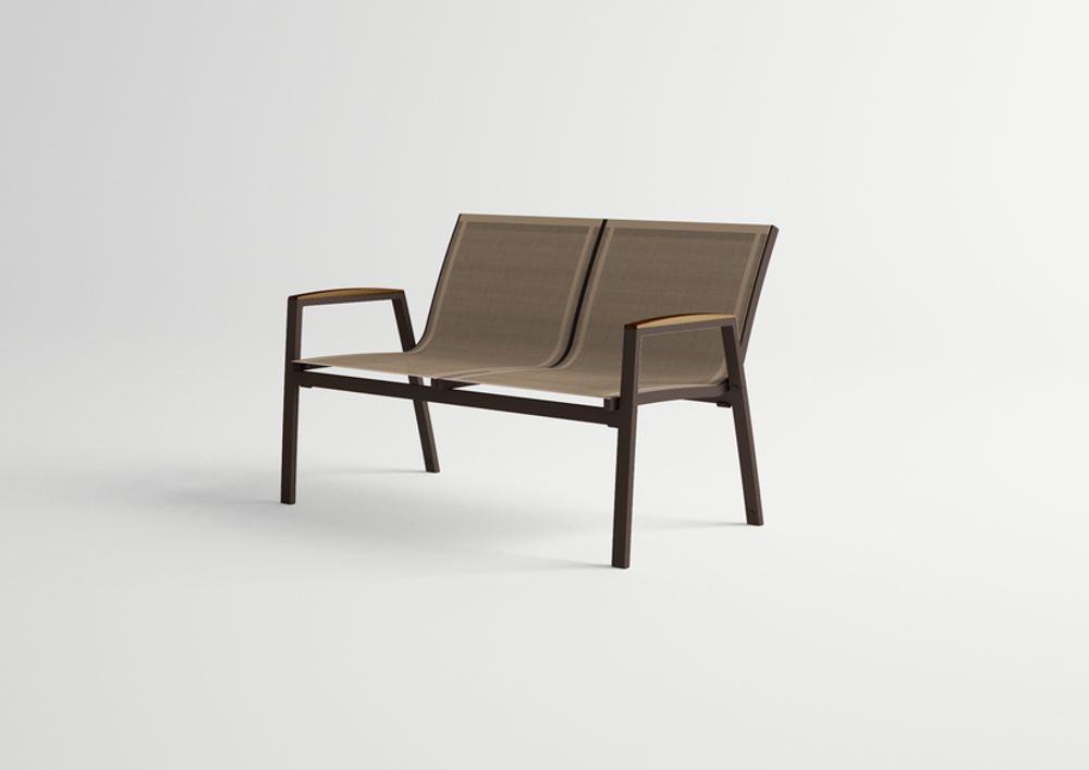 Lawn sofas   - AMELIA / Sofa - 10DEKA OUTDOOR FURNITURE