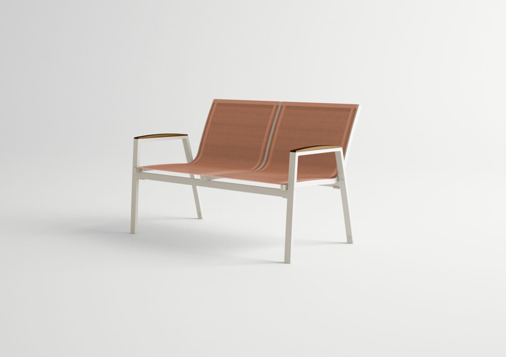 Lawn sofas   - AMELIA / Sofa - 10DEKA OUTDOOR FURNITURE
