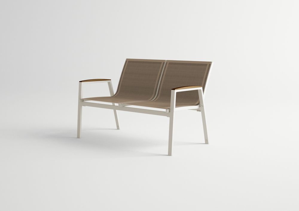 Lawn sofas   - AMELIA / Sofa - 10DEKA OUTDOOR FURNITURE