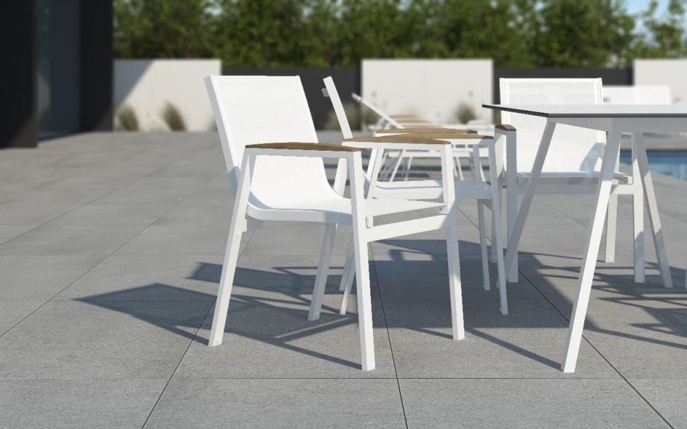 Fauteuils de jardin - AMELIA / Fauteuil lounge - 10DEKA OUTDOOR FURNITURE