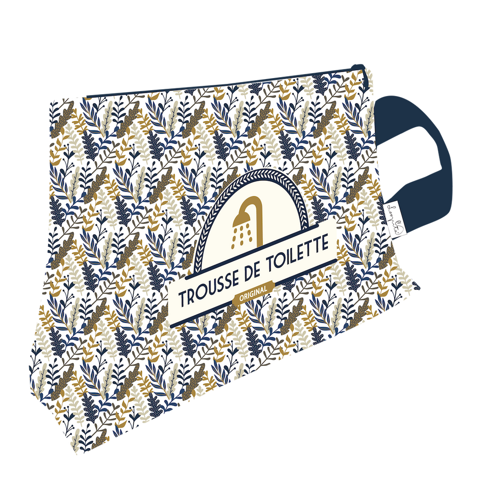 Travel accessories - Golden Touch Toiletry Bags - LOOPITA