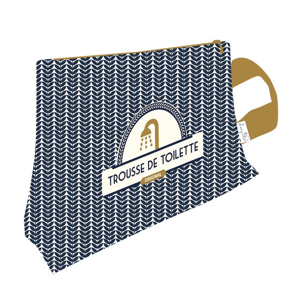 Travel accessories - Golden Touch Toiletry Bags - LOOPITA