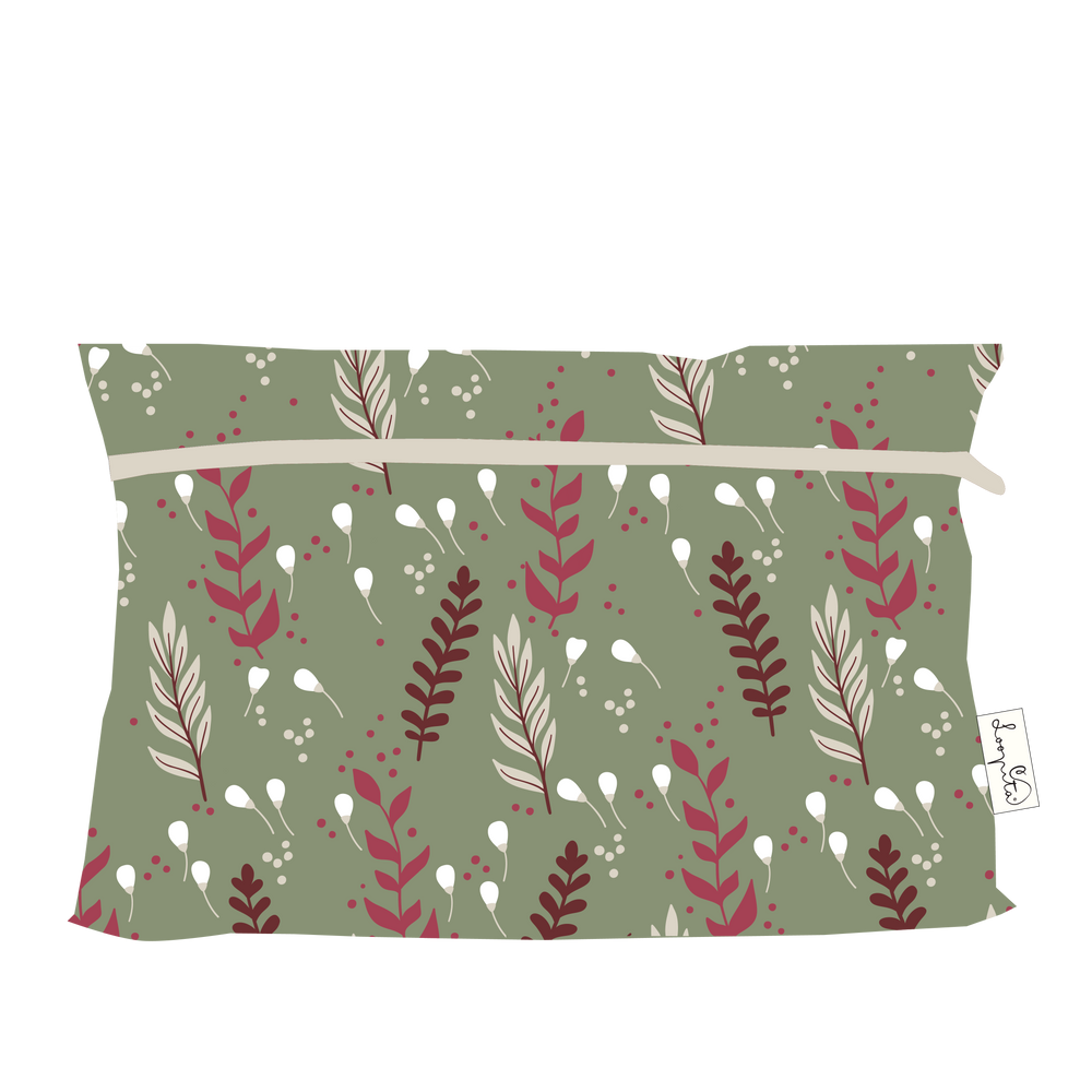 Travel accessories - Make-up bag: "Dotted Flowers" - LOOPITA