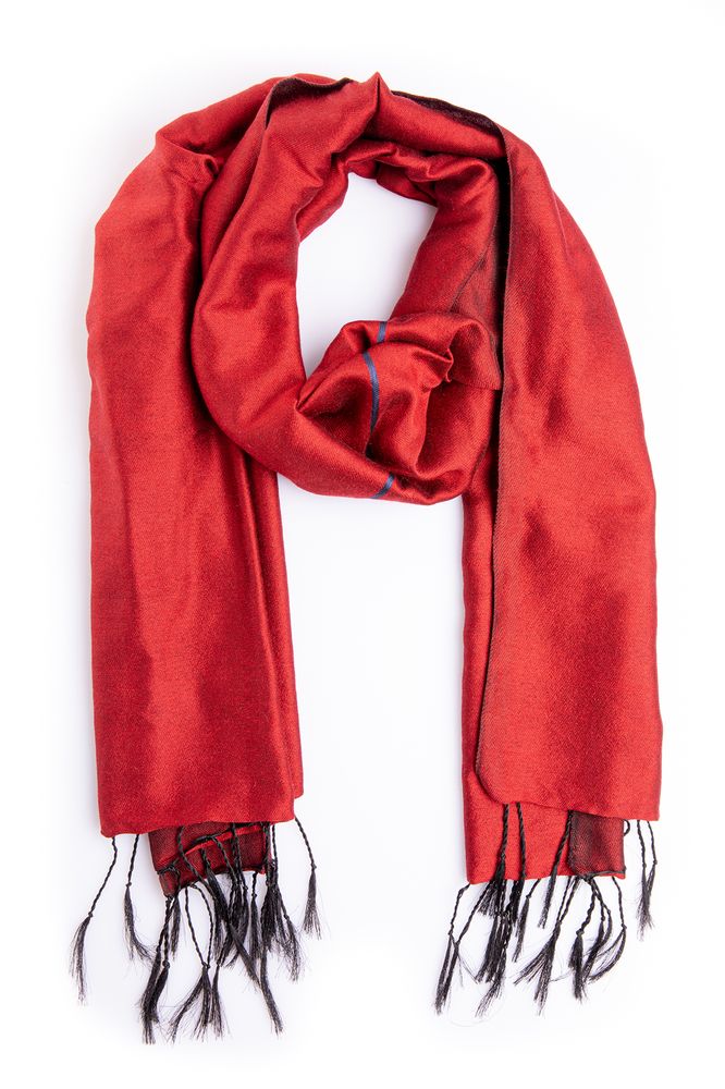 Scarves - Red&Harmony - Cashmere and Silk Scarf - N S I J A