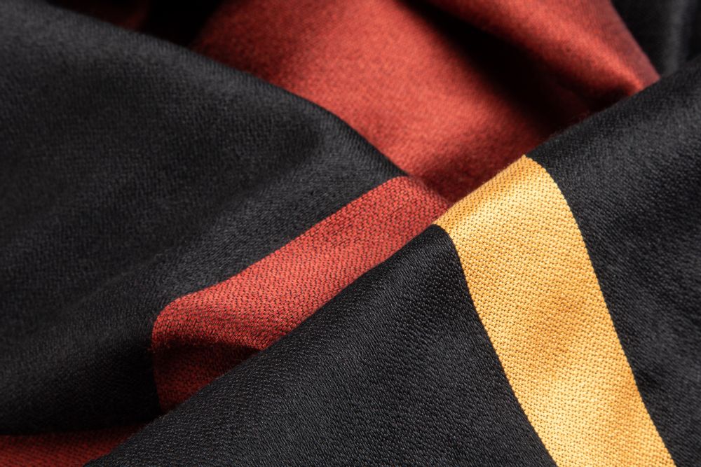 Scarves - Poppy Field - Cashmere and Silk Scarf - N S I J A