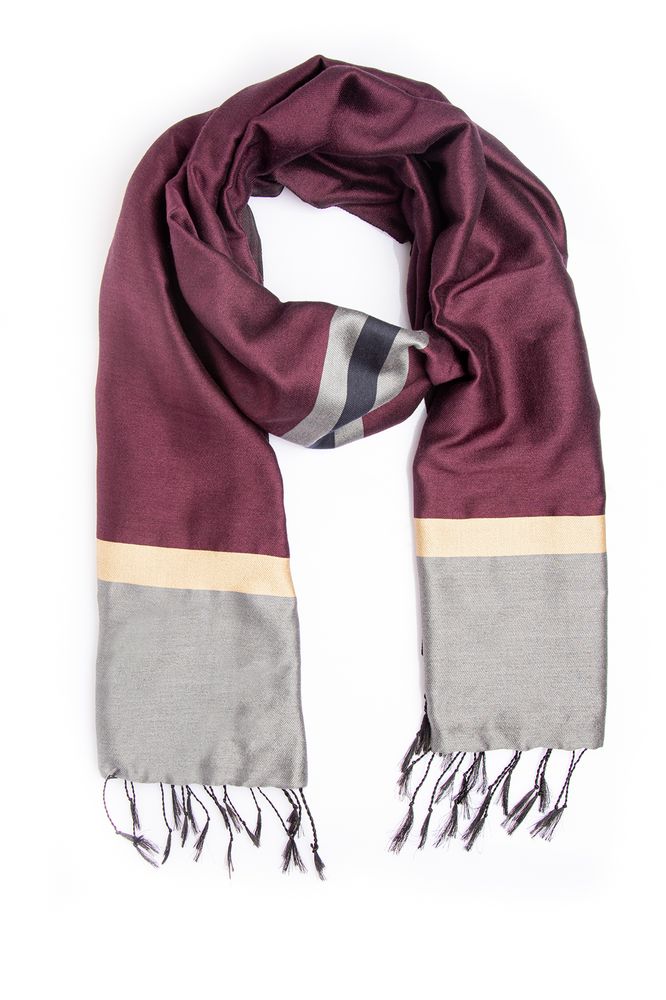 Scarves - Holy Garden - Cashmere and Silk Scarf - N S I J A