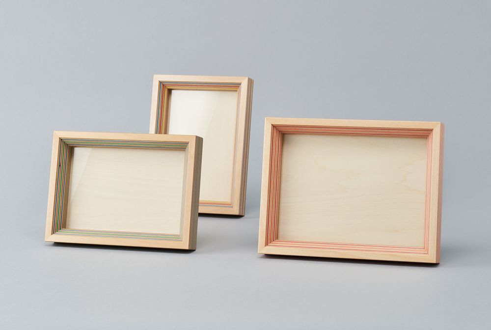 Decorative objects - Paper-Wood frame [S] - PLYWOOD LABORATORY