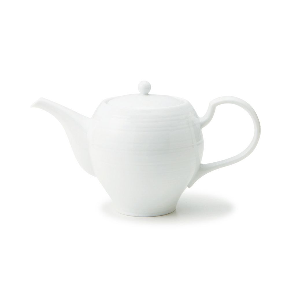 Tea and coffee accessories - sou teapot (dobin) white porcelain - MIYAMA.