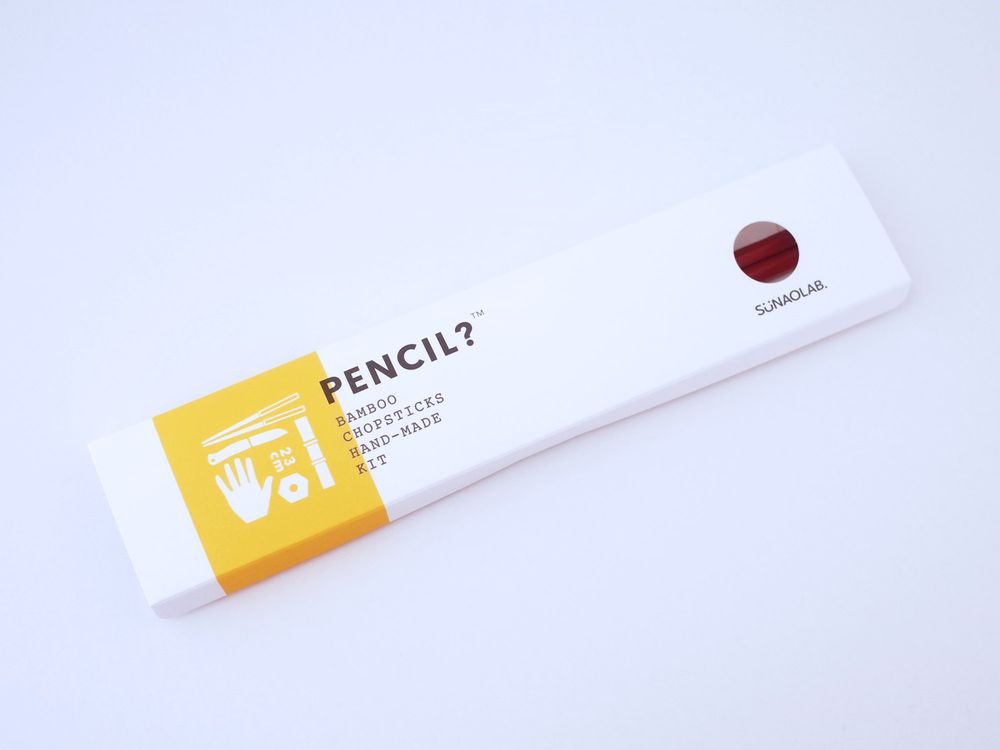 Cutlery set - DIY chopsticks kit / PENCIL? - SUNAOLAB.