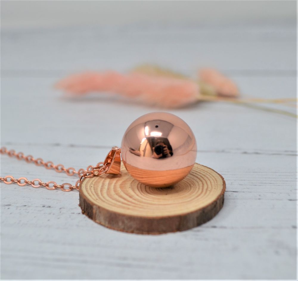 Jewelry - Maternity bola smooth rose gold - NOÉMI - IRRÉVERSIBLE