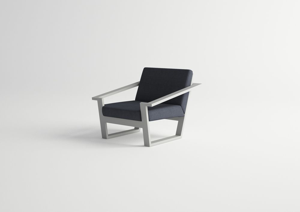Fauteuils de jardin - COSTA / Fauteuil lounge - 10DEKA OUTDOOR FURNITURE