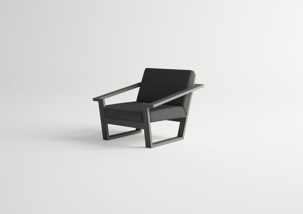 Fauteuils de jardin - COSTA / Fauteuil lounge - 10DEKA OUTDOOR FURNITURE