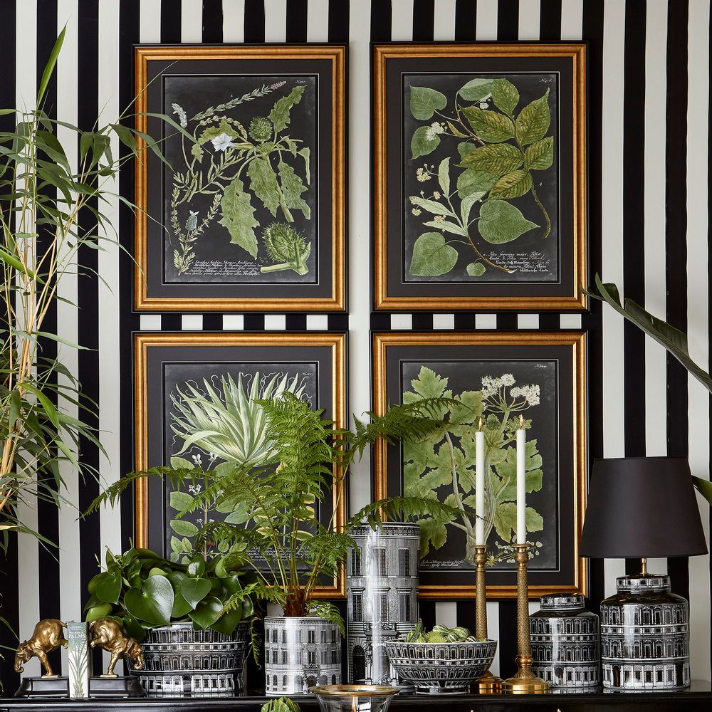 Autres décorations murales - Art encadré : Verdure dramatique - G & C INTERIORS A/S