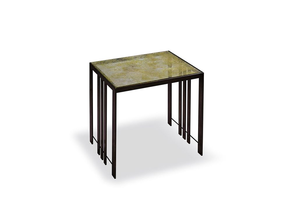 Coffee tables - Lyra Side Table - GLASS & ART BY F