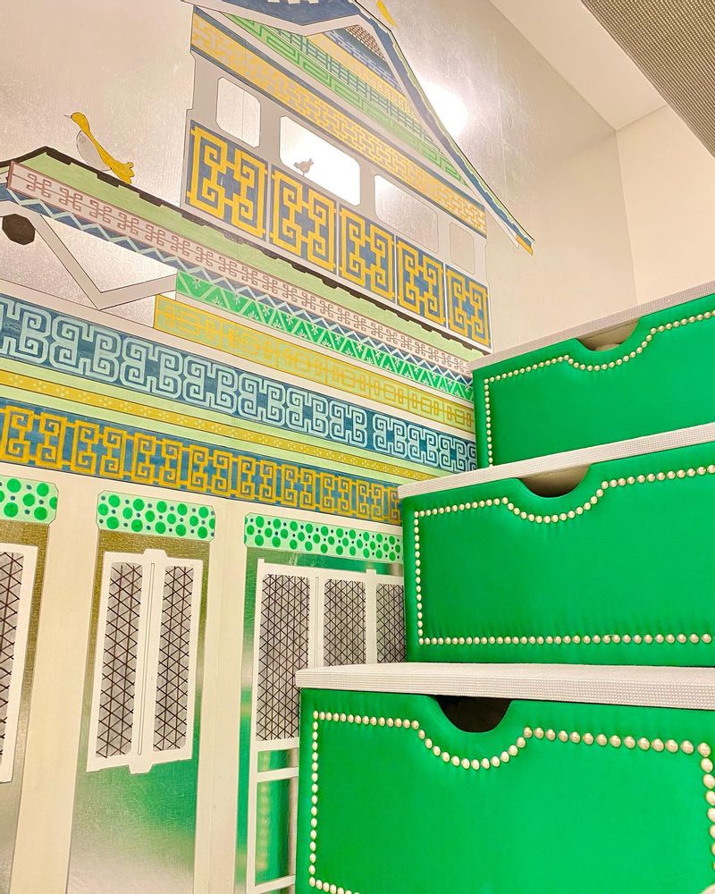 Other wall decoration - Pagoda Wallpaper - LALA CURIO LIMITED