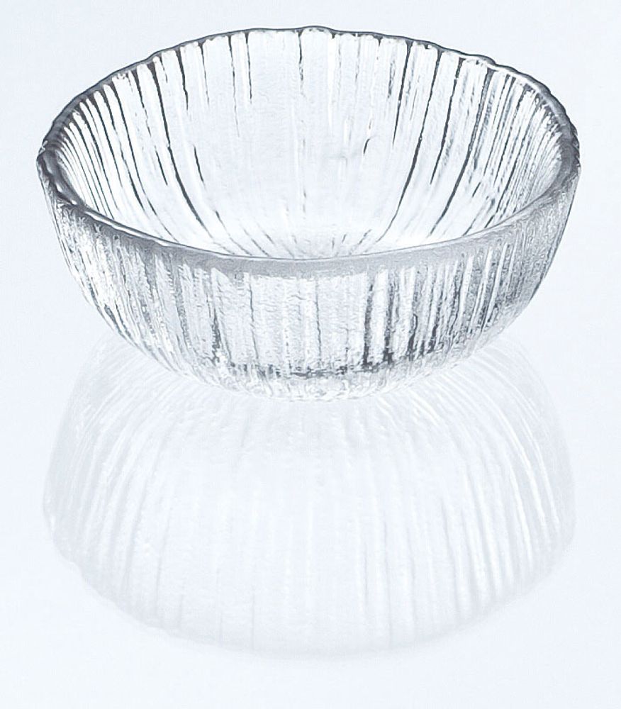 Glass - "NAGISA" Japanese Beautiful Granularity Texture Handcrafted Glass Plate - TOYO-SASAKI GLASS