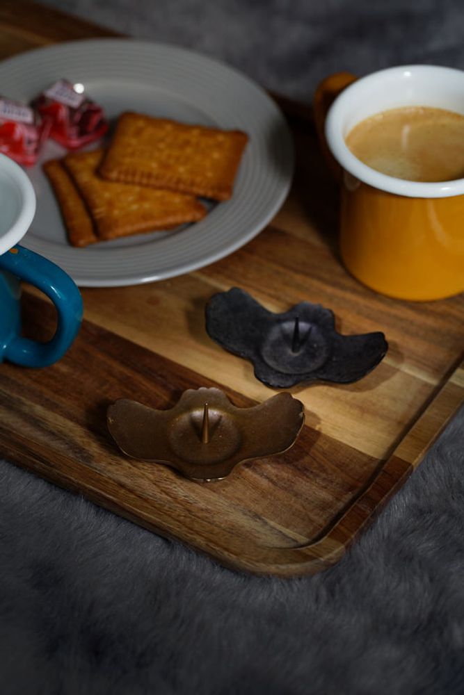 Objets de décoration - GUSOKU - Wave - bougeoir en laiton - NOUSAKU